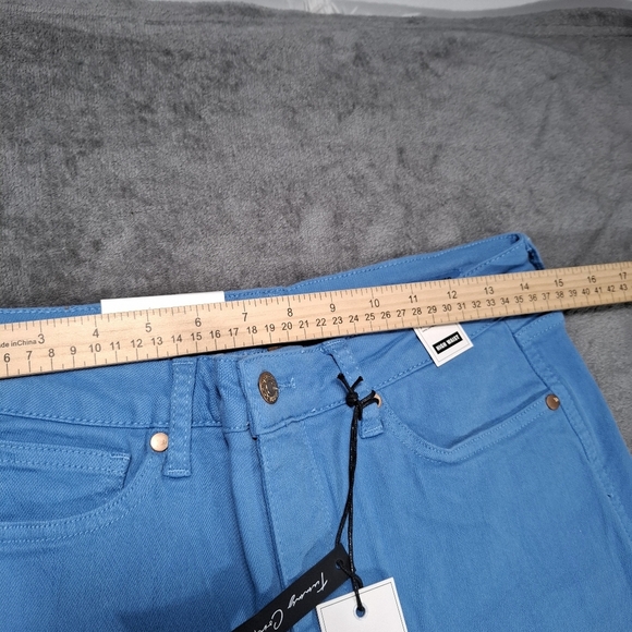 Judy Blue Jeans Womens Size 11/30 High Waisted Tummy Control Top Sky Blue Pants - Picture 10 of 15